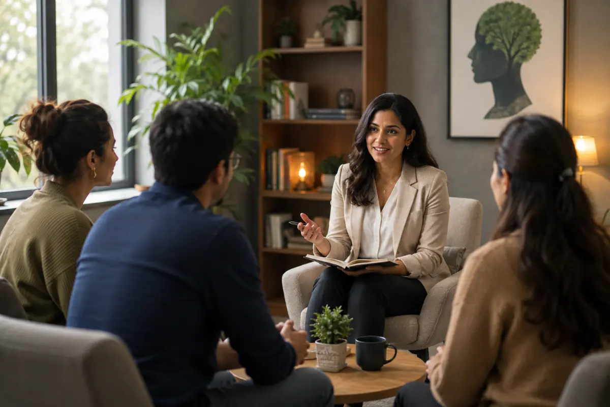 coach with clients